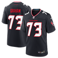 Houston Texans Derrick Graham Nike Navy Team Game Jersey