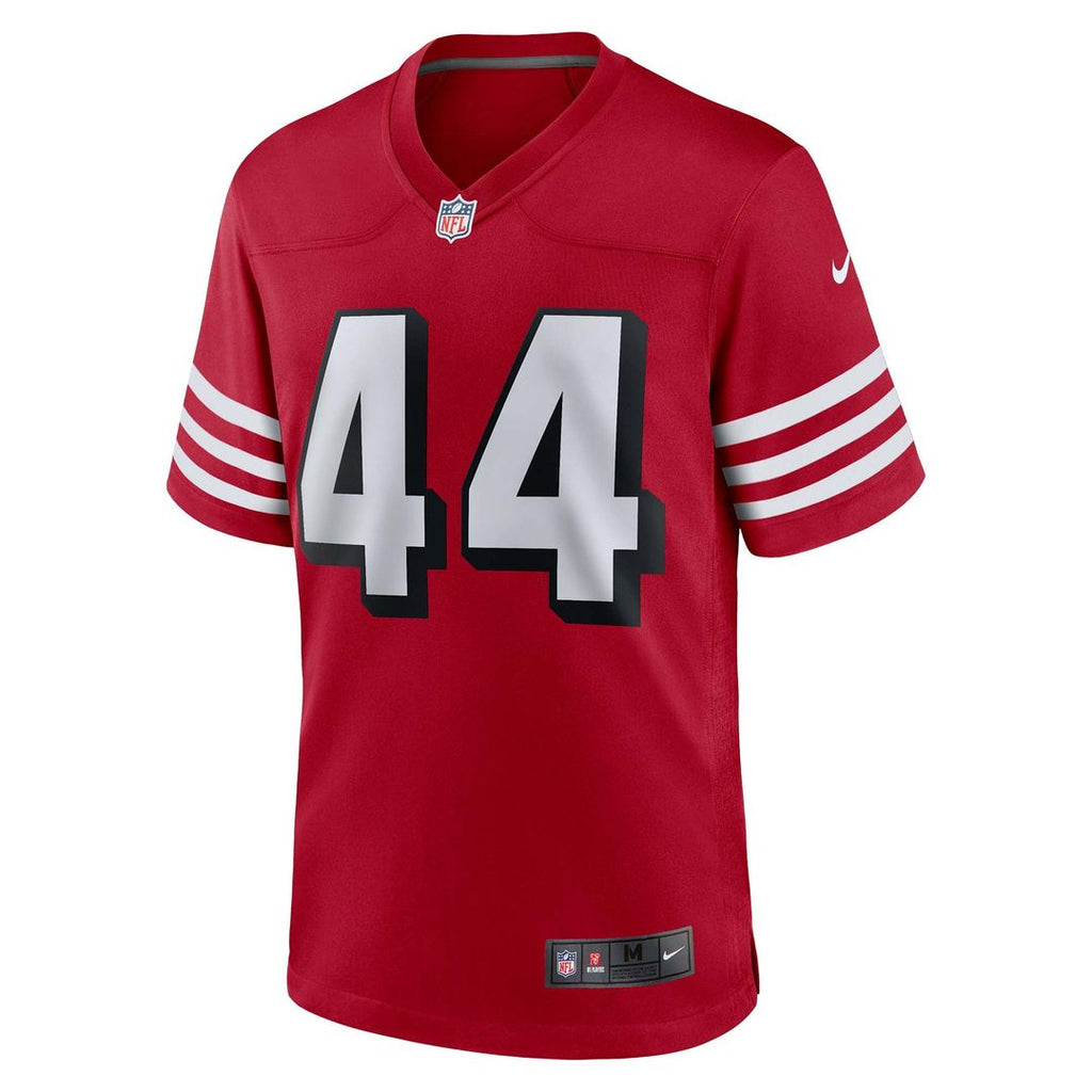 San Francisco 49ers Kyle Juszczyk Nike Scarlet Alternate Game Jersey
