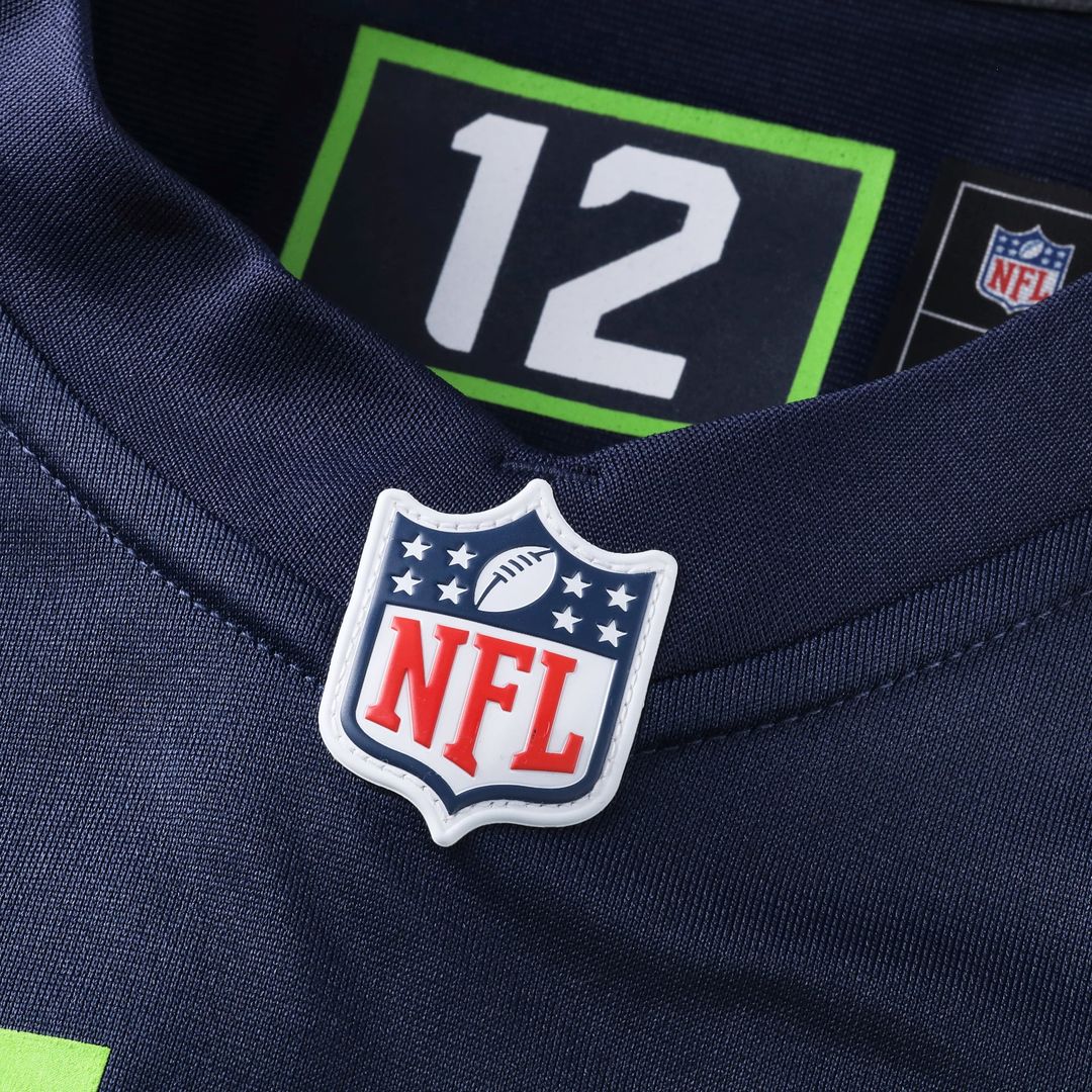 Seattle Seahawks 12s Nike White Game Jersey
