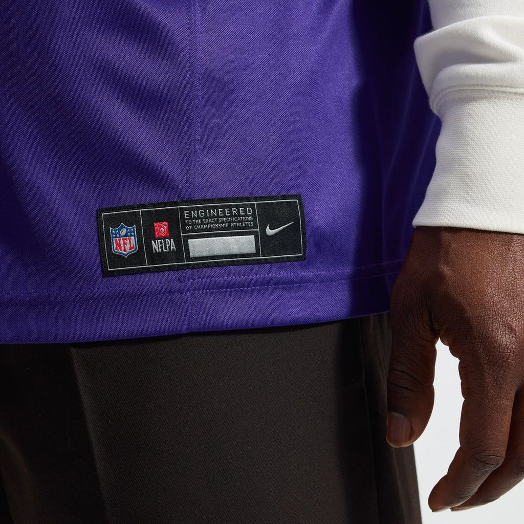Minnesota Vikings Justin Jefferson Nike White Alternate Vapor F.U.S.E. Stitched Limited Jersey