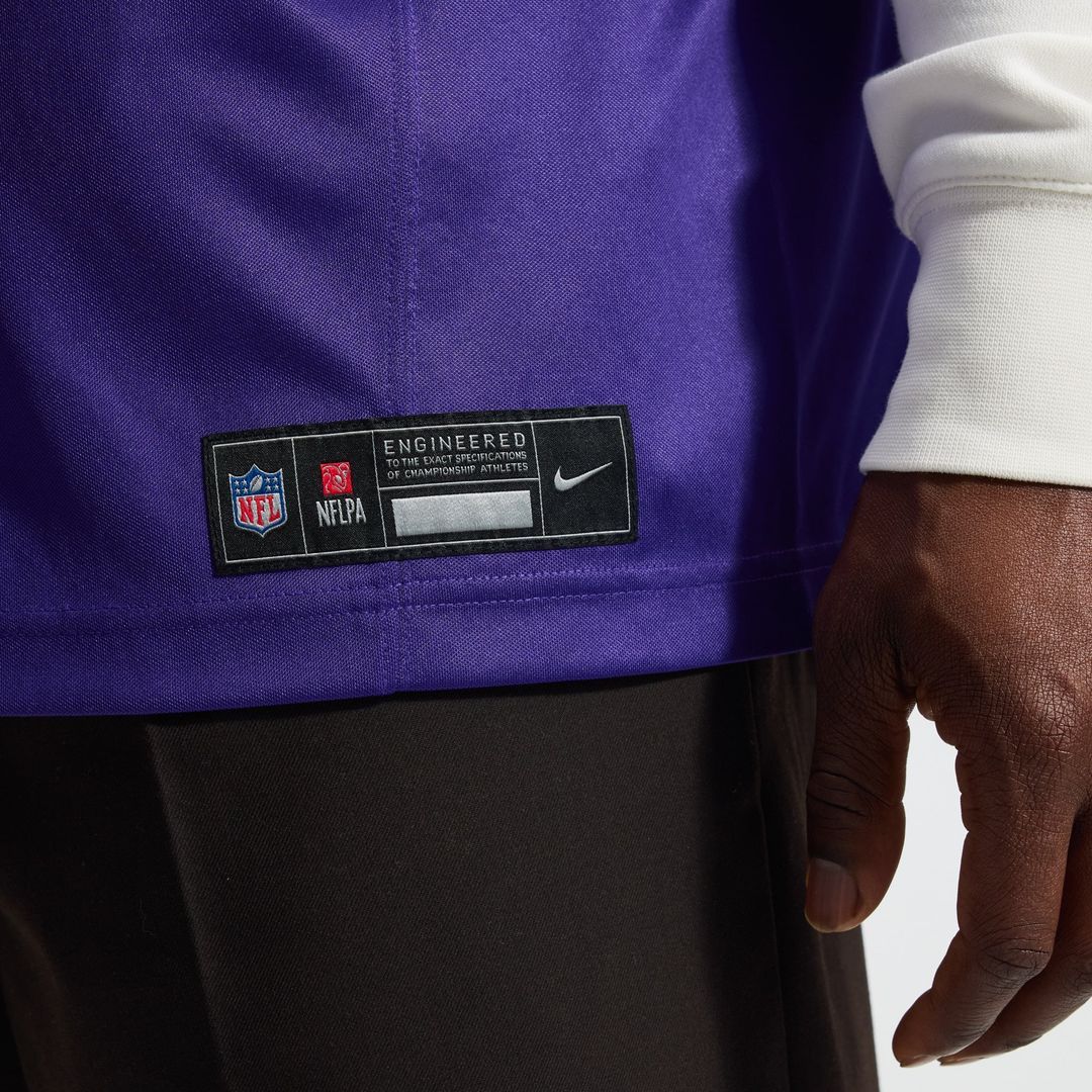 Minnesota Vikings Justin Jefferson Nike White Alternate Vapor F.U.S.E. Stitched Limited Jersey