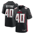Atlanta Falcons JD Bertrand Nike Black Team Game Jersey