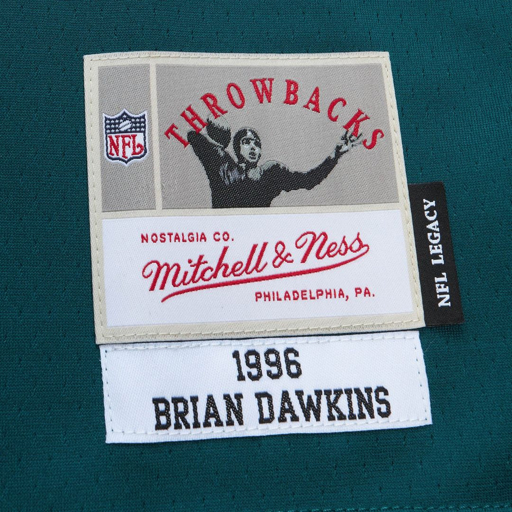 Philadelphia Eagles Brian Dawkins Mitchell & Ness Green Legacy Replica Jersey
