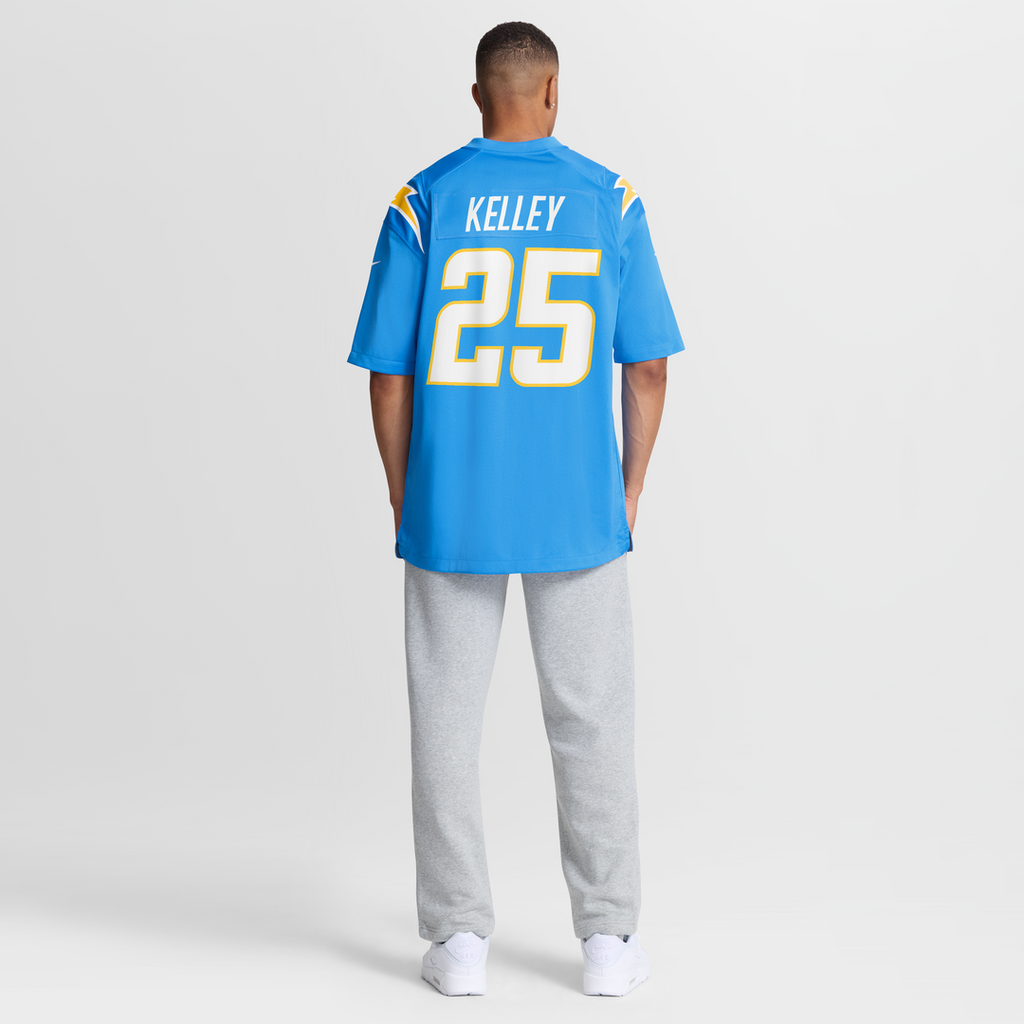 Los Angeles Chargers Joshua Kelley Nike Powder Blue Game Jersey