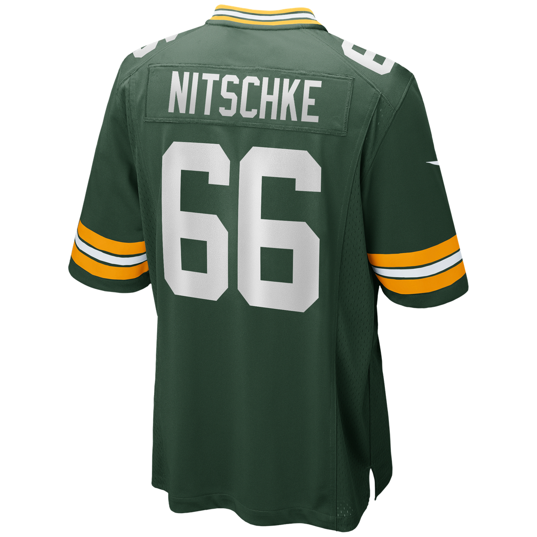 Green Bay Packers Ray Nitschke Nike Green Game Retired Player Jersey