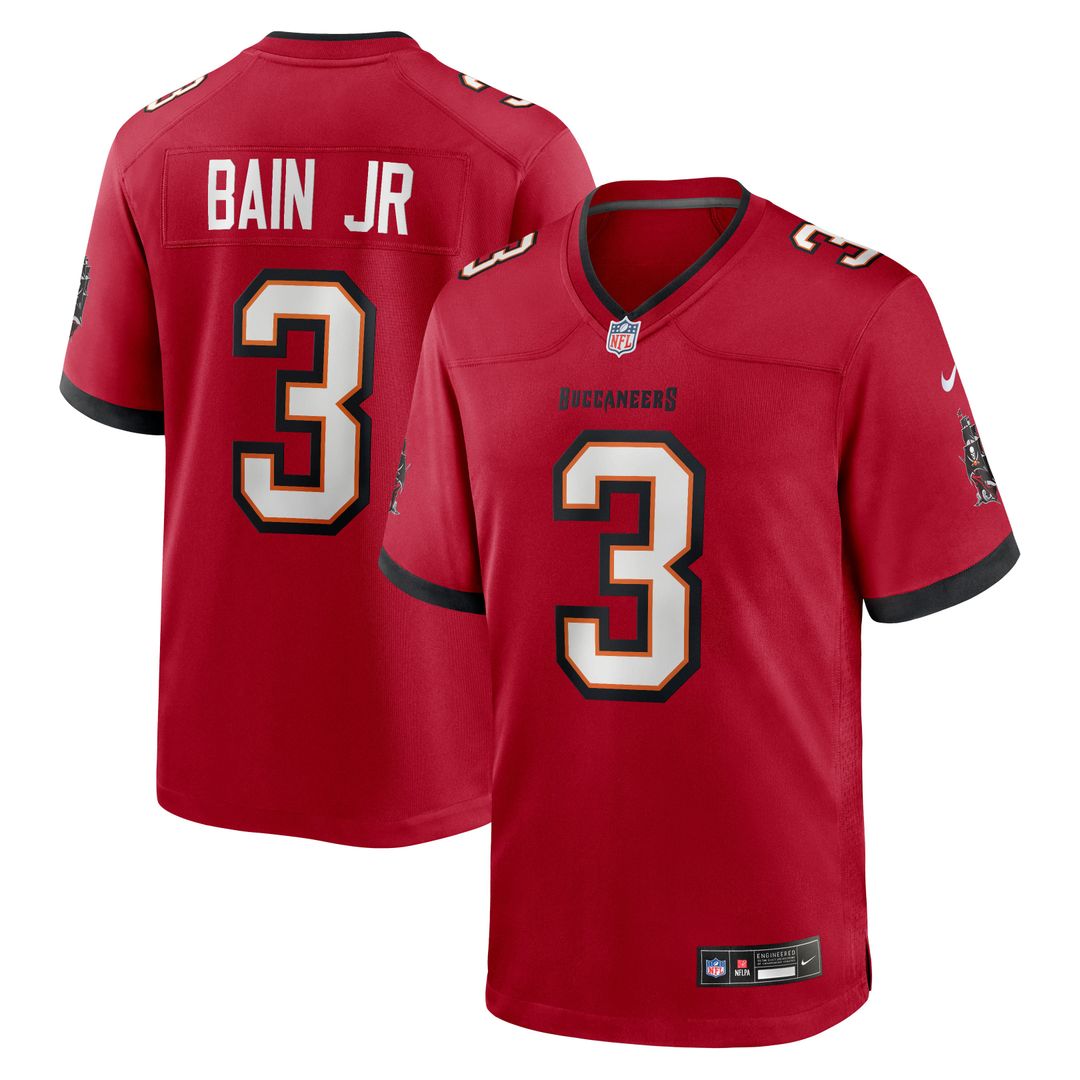 Tampa Bay Buccaneers Rueben Bain Jr. Nike White Game Jersey