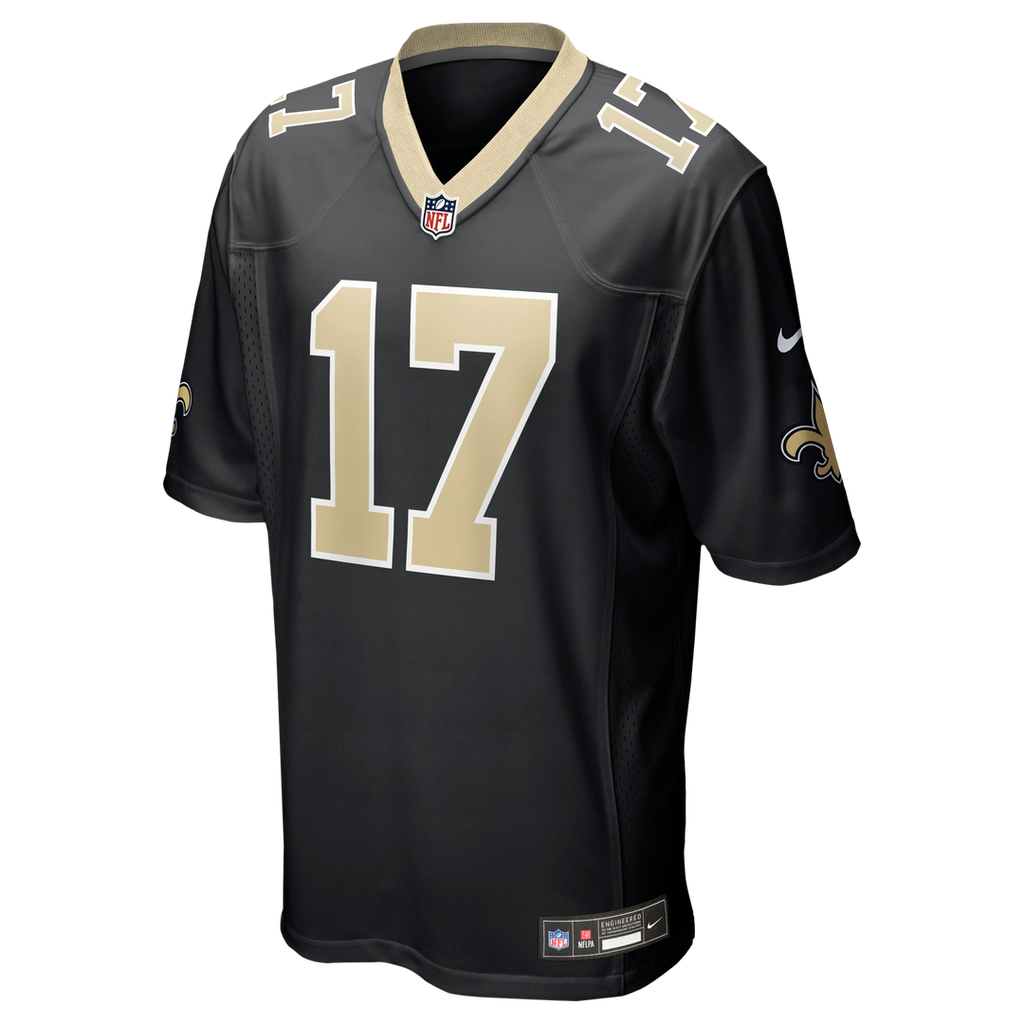 New Orleans Saints Trey Palmer Nike Black Team Game Jersey