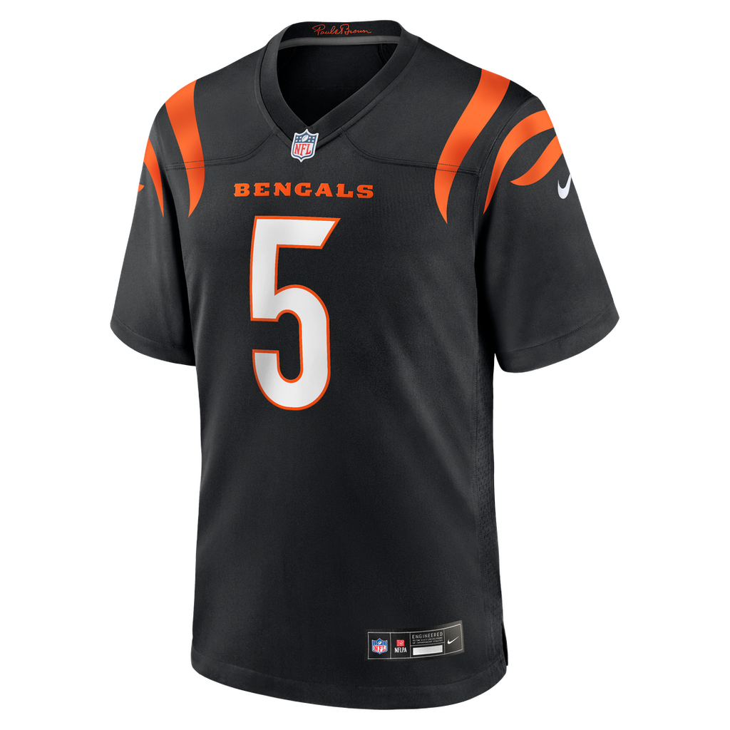 Cincinnati Bengals Tee Higgins Nike White Game Jersey