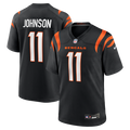 Cincinnati Bengals Josh Johnson Nike Black Team Game Jersey