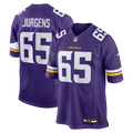 Minnesota Vikings Michael Jurgens Nike Purple Game Jersey