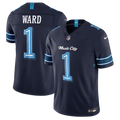Tennessee Titans Cameron Ward Nike Navy 2026 Rivalries Collection Stitched Limited Jersey