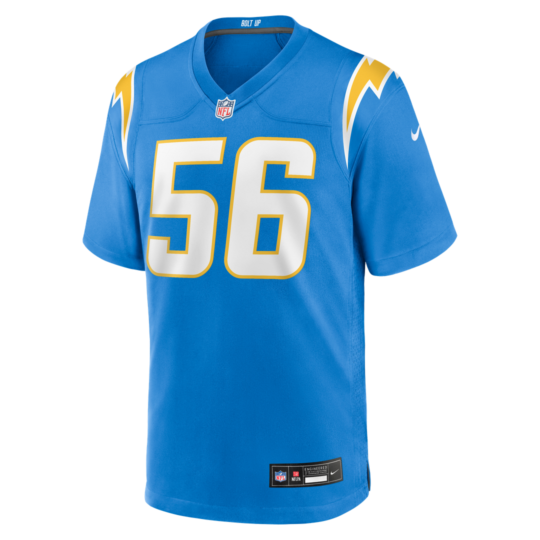 Los Angeles Chargers Shawne Merriman Nike Powder Blue Game Retired Player Jersey