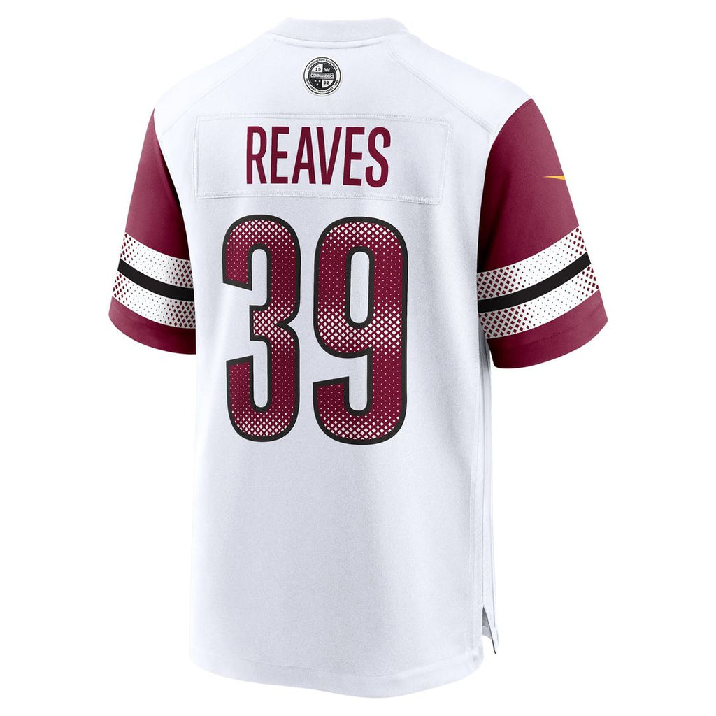 Washington Commanders Jeremy Reaves Nike Burgundy Game Jersey