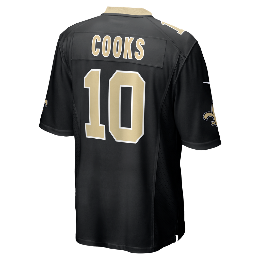 New Orleans Saints Brandin Cooks Nike Black Team Game Jersey