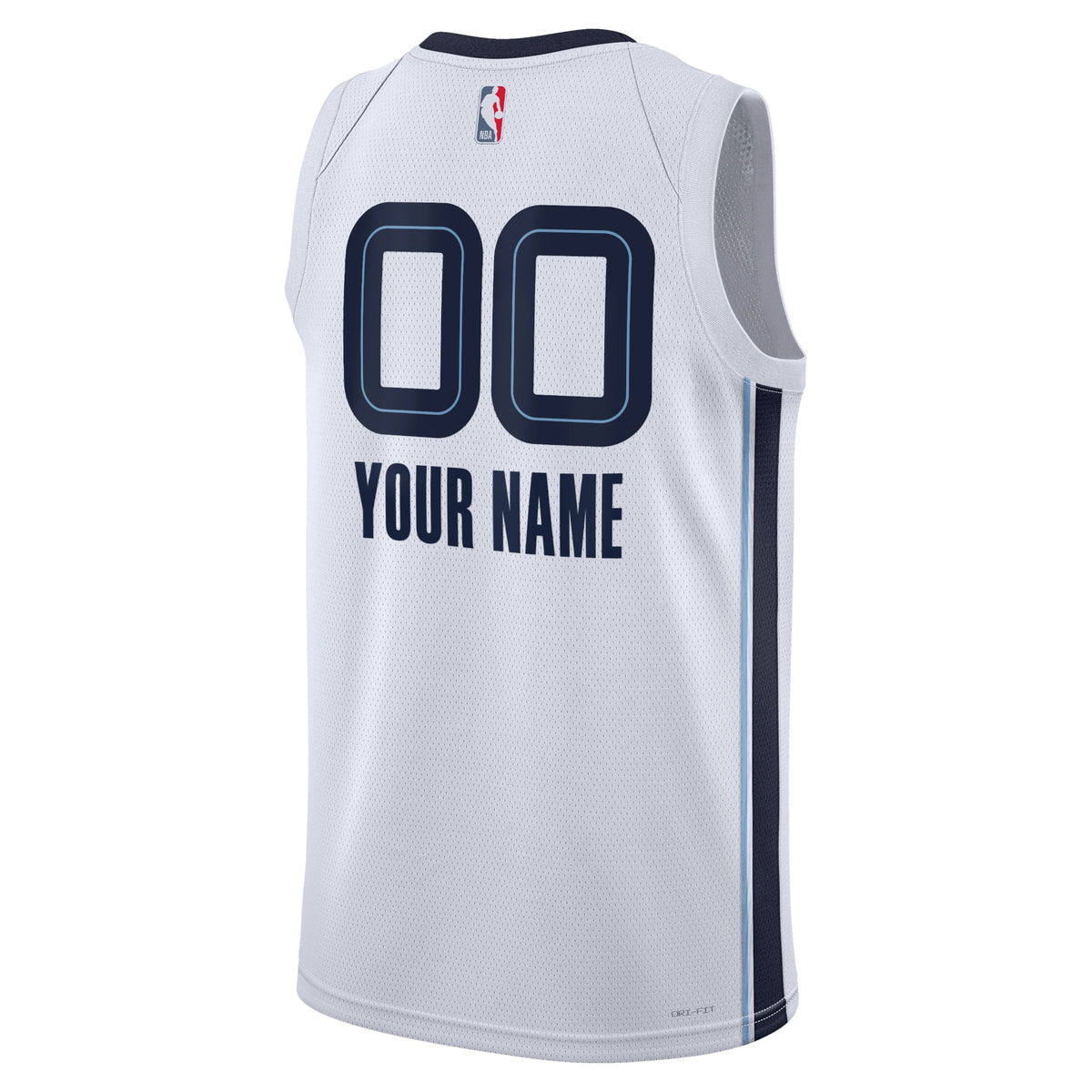 Memphis Grizzlies Nike Association Swingman Jersey - Custom - Unisex