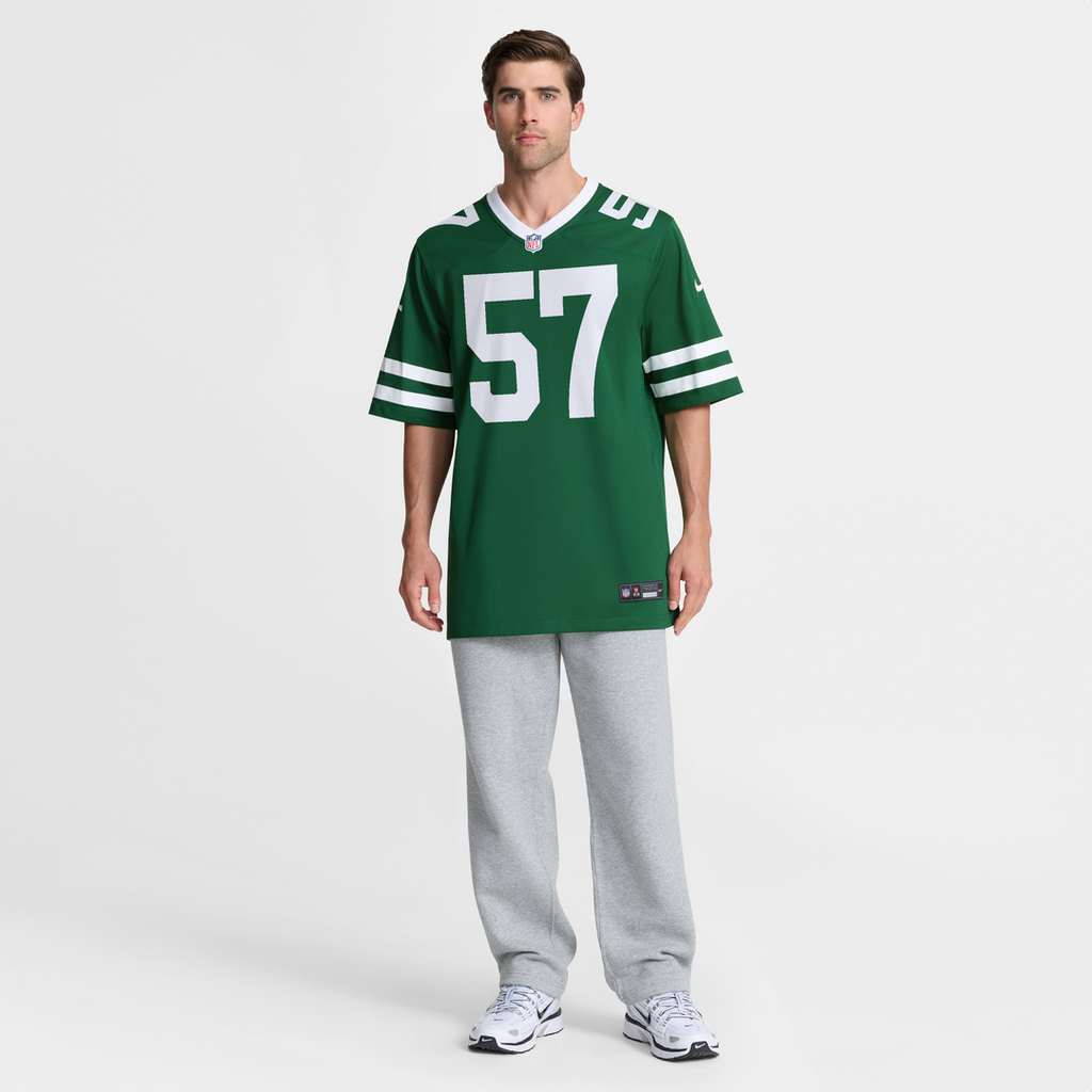New York Jets C.J. Mosley Nike White Classic Alternate Game Jersey