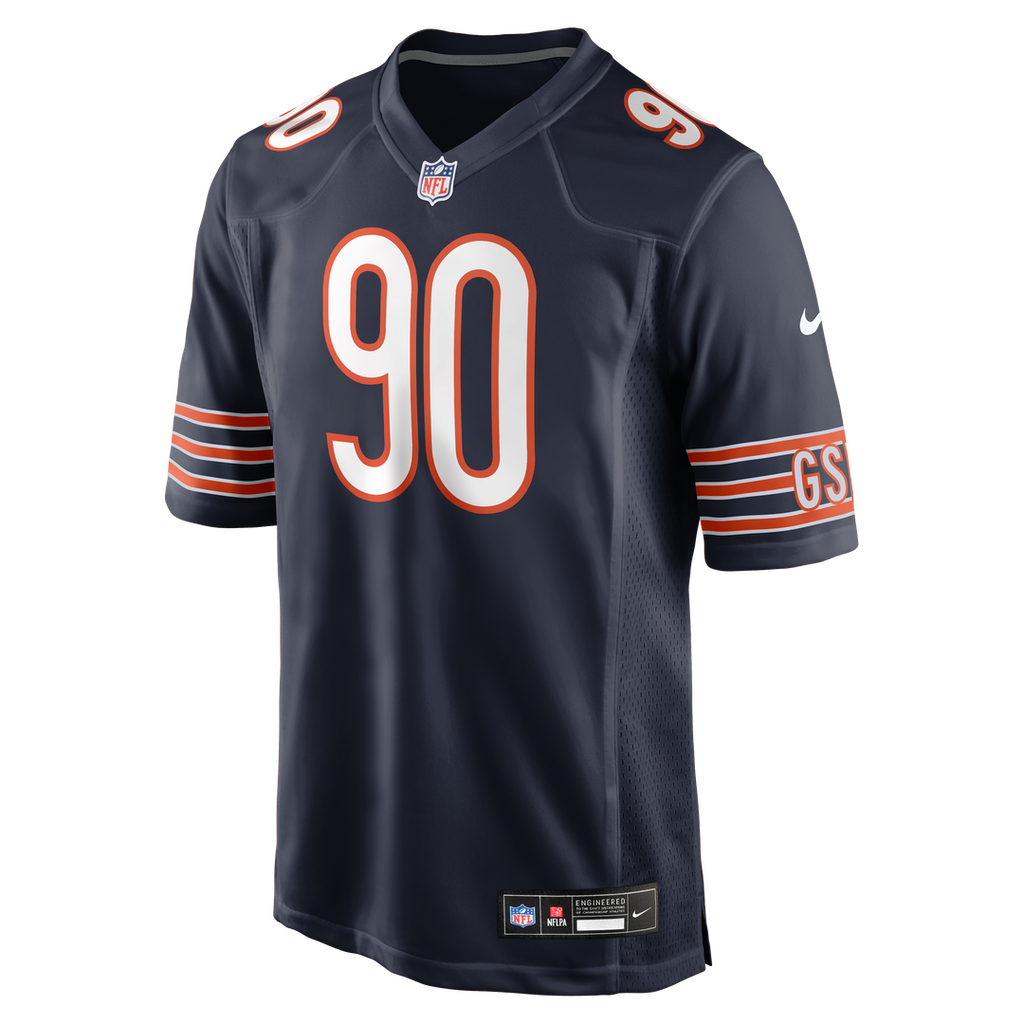 Chicago Bears Neville Gallimore Nike Navy Team Game Jersey
