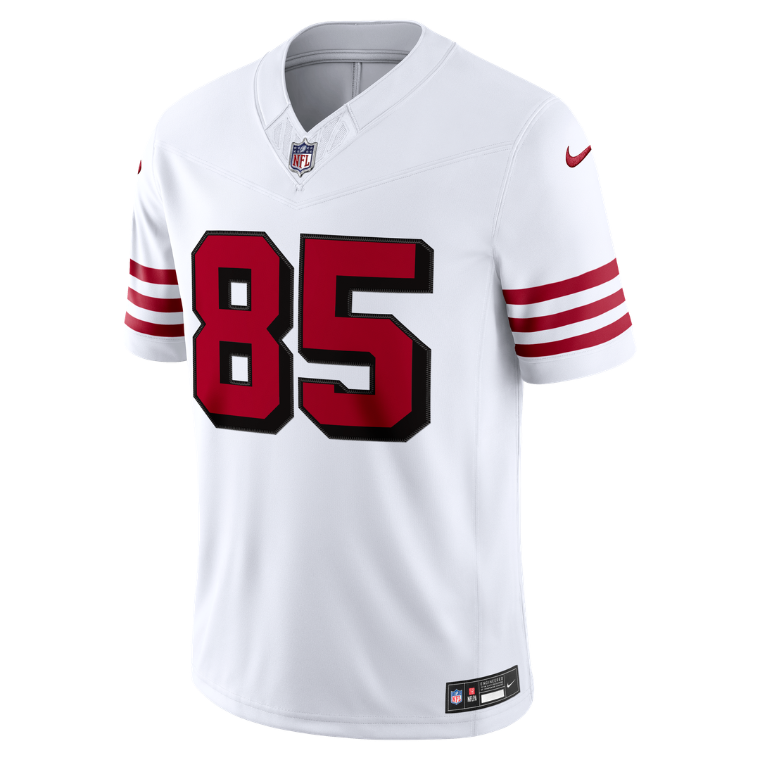 San Francisco 49ers George Kittle Nike Scarlet Team Vapor F.U.S.E. Stitched Limited Jersey