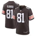 Cleveland Browns Luke Floriea Nike Brown Team Game Jersey