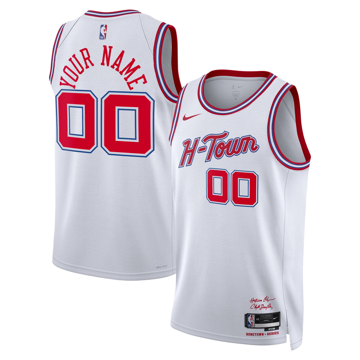 Nike Houston Rockets 2025/26 City Edition Swingman Jersey - Custom - Unisex