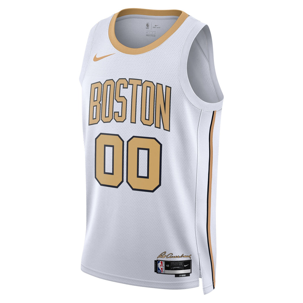 Nike Boston Celtics 2025/26 City Edition Swingman Jersey - Custom - Unisex