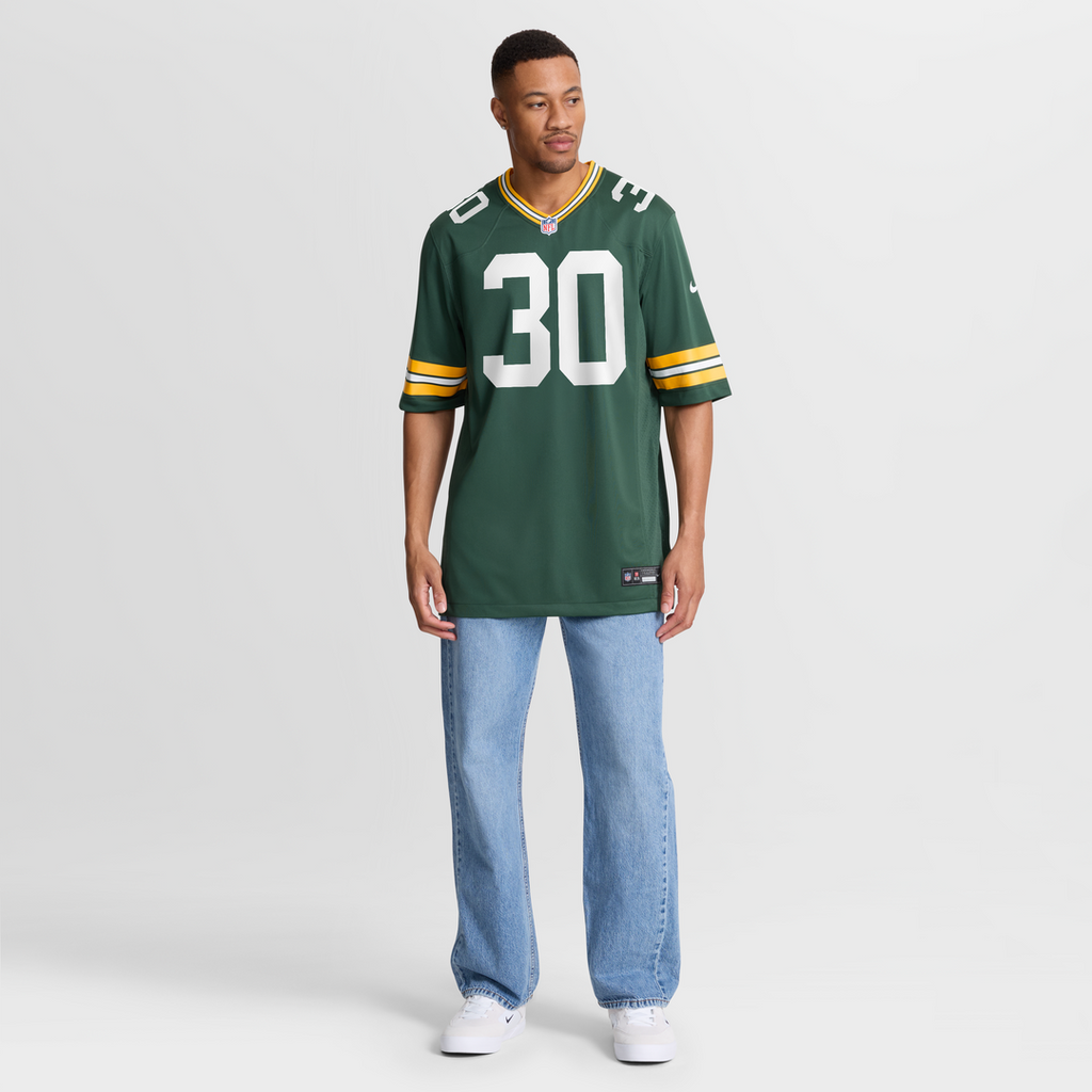 Green Bay Packers Ahman Green Nike Green Team Retired Player Game Jersey