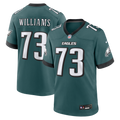 Philadelphia Eagles Cameron Williams Nike Midnight Green Team Game Jersey