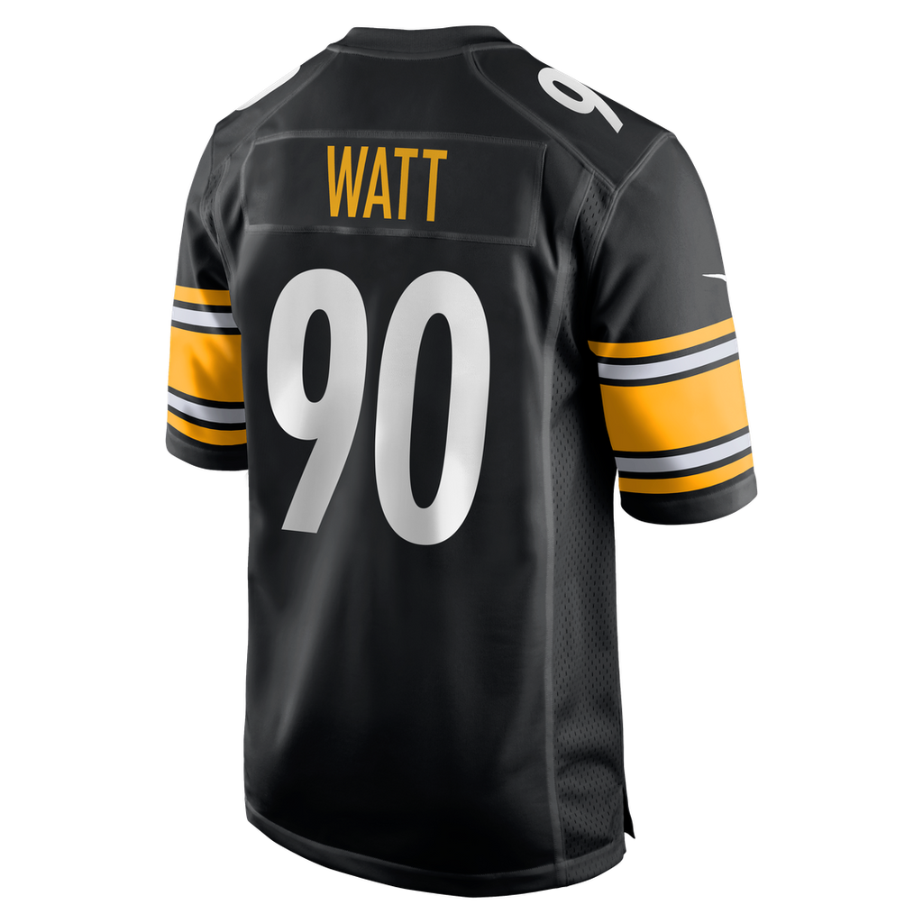 Pittsburgh Steelers T.J. Watt Nike Gold Alternate 1933 Throwback Game Jersey