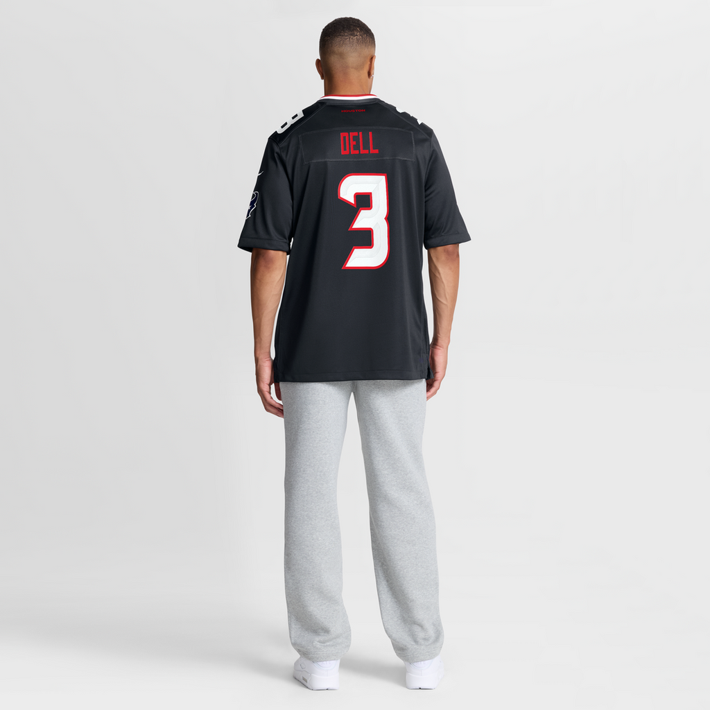 Houston Texans Tank Dell Nike White Game Jersey