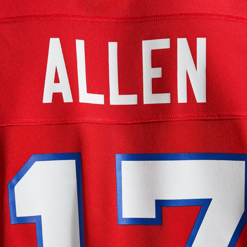 Buffalo Bills Josh Allen Nike White White Game Player Jersey
