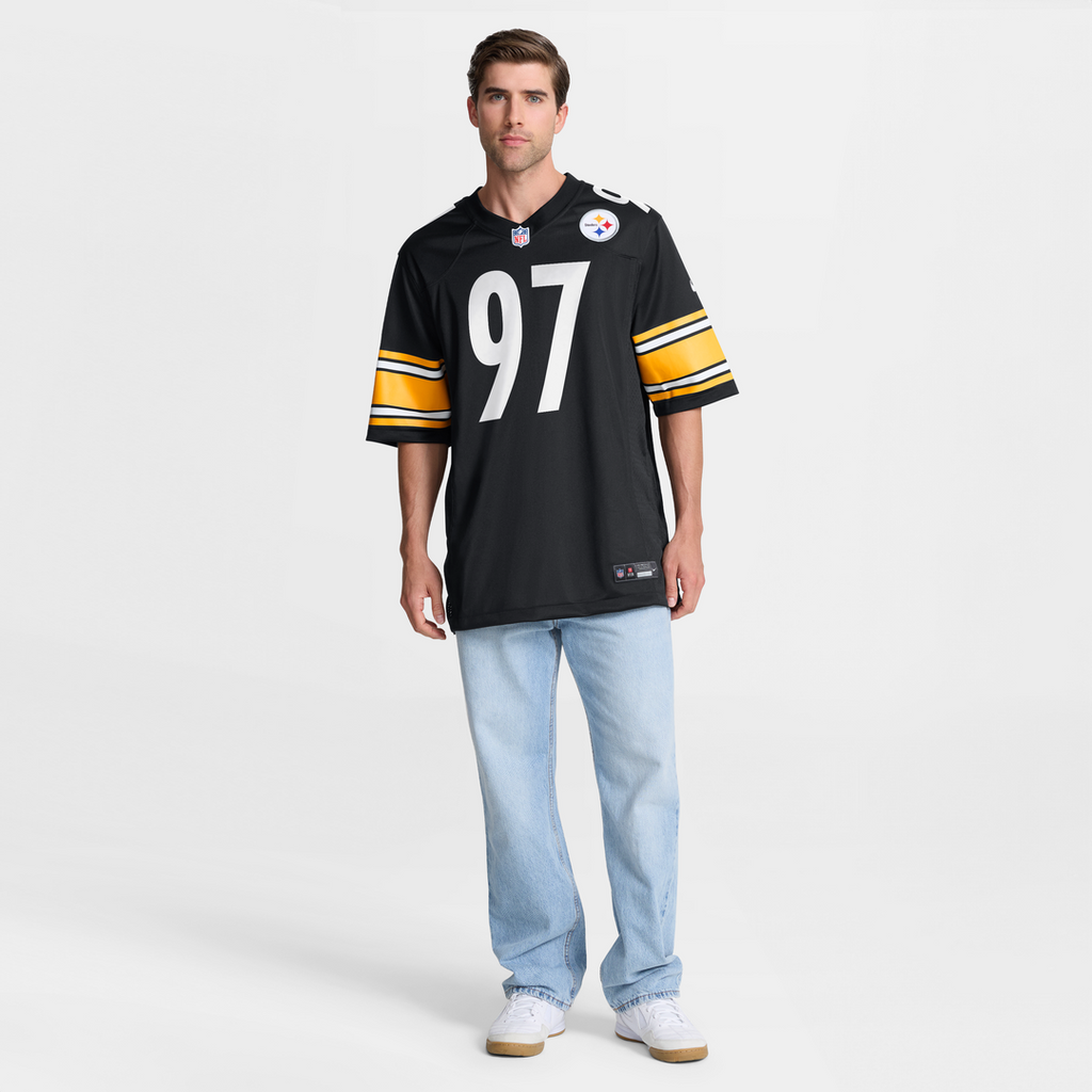 Pittsburgh Steelers Cameron Heyward Nike Gold Alternate 1933 Throwback Game Jersey