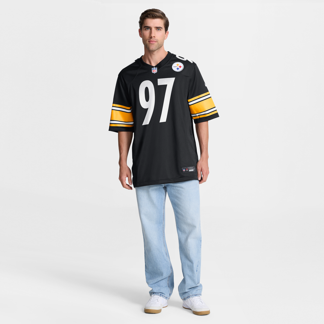 Pittsburgh Steelers Cameron Heyward Nike Gold Alternate 1933 Throwback Game Jersey