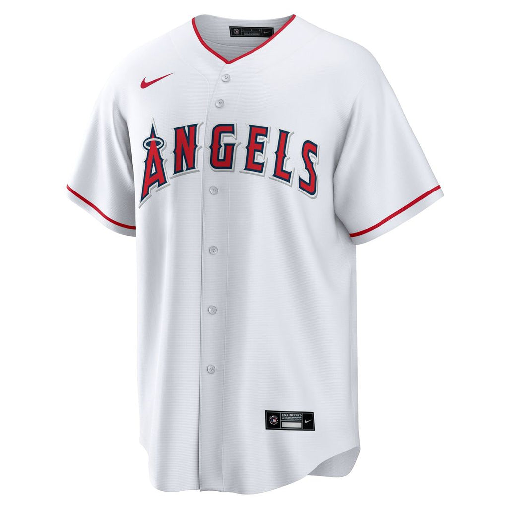 Los Angeles Angels Yusei Kikuchi Nike White Home Replica Jersey
