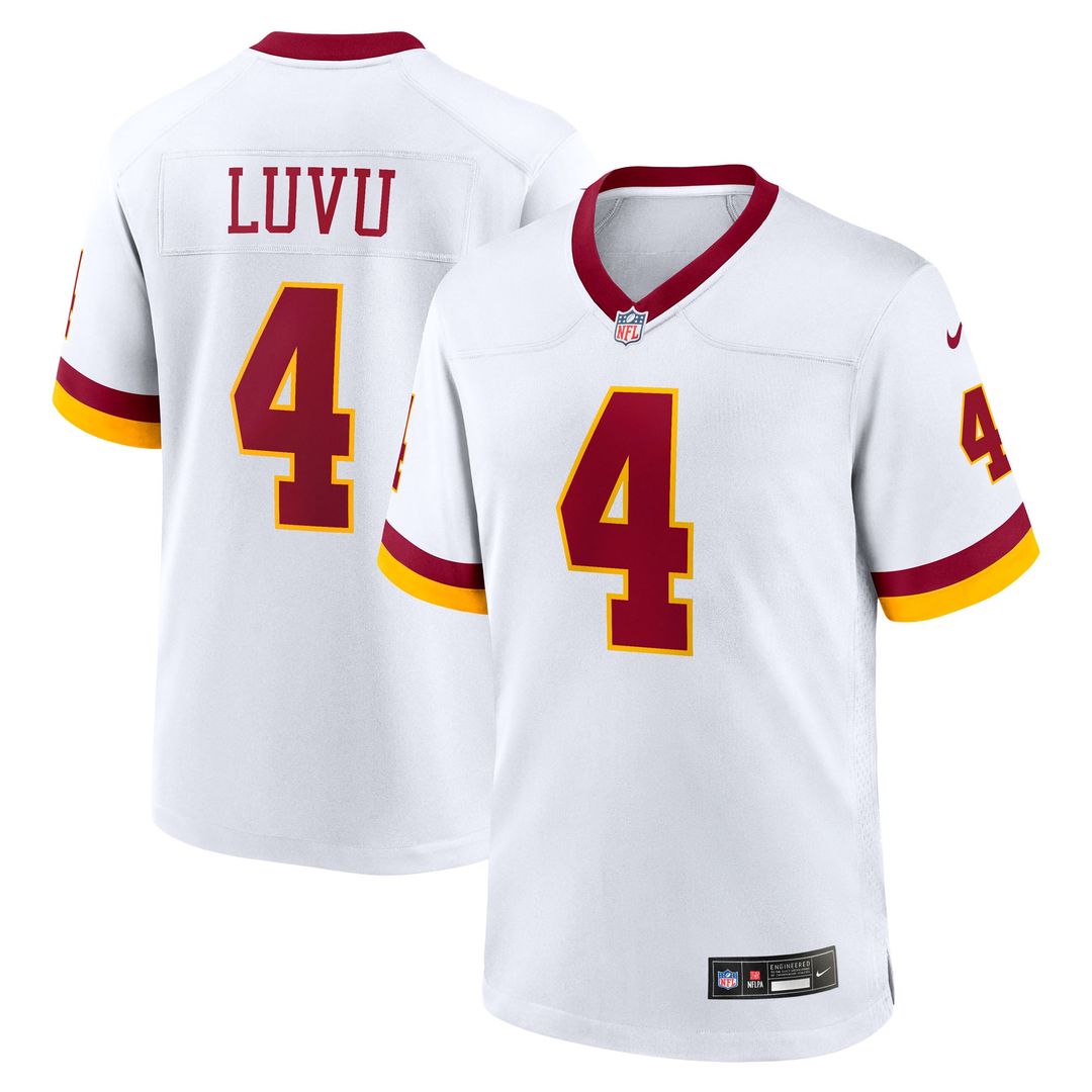 Washington Commanders Frankie Luvu Nike Black Hail Raiser Alternate Game Jersey