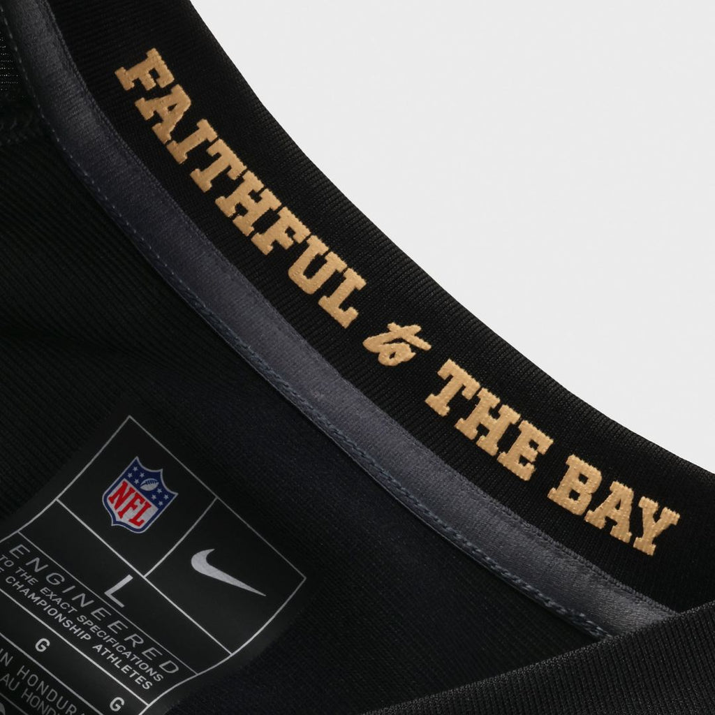 San Francisco 49ers Brandon Aiyuk Nike Black Rivalries Collection Game Jersey