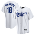 Los Angeles Dodgers Yoshinobu Yamamoto Nike White Home Replica Jersey