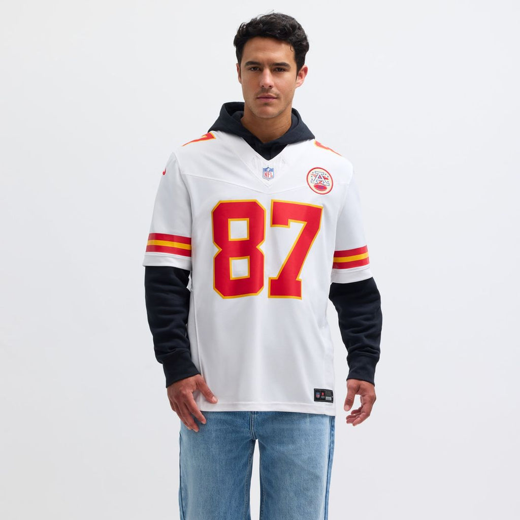 Kansas City Chiefs Travis Kelce Nike Red Vapor F.U.S.E. Limited Jersey