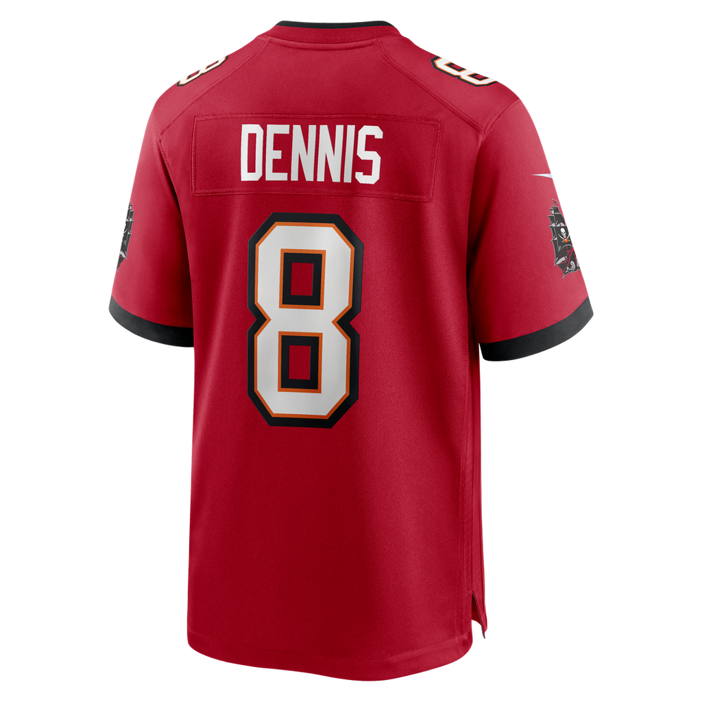 Tampa Bay Buccaneers SirVocea Dennis Nike Red Game Jersey