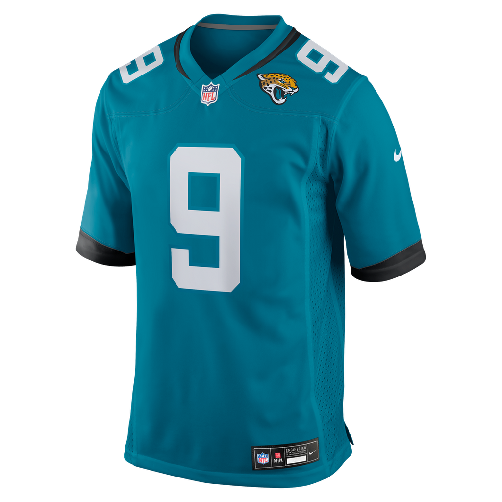 Jacksonville Jaguars Logan Cooke Nike Black Game Jersey