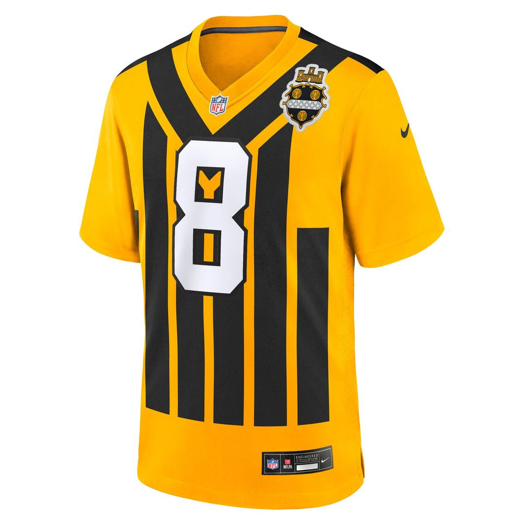 Pittsburgh Steelers Aaron Rodgers Nike White Game Jersey