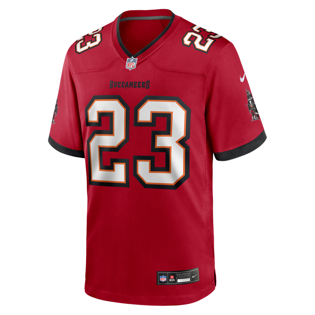 Tampa Bay Buccaneers Tykee Smith Nike Red Game Jersey