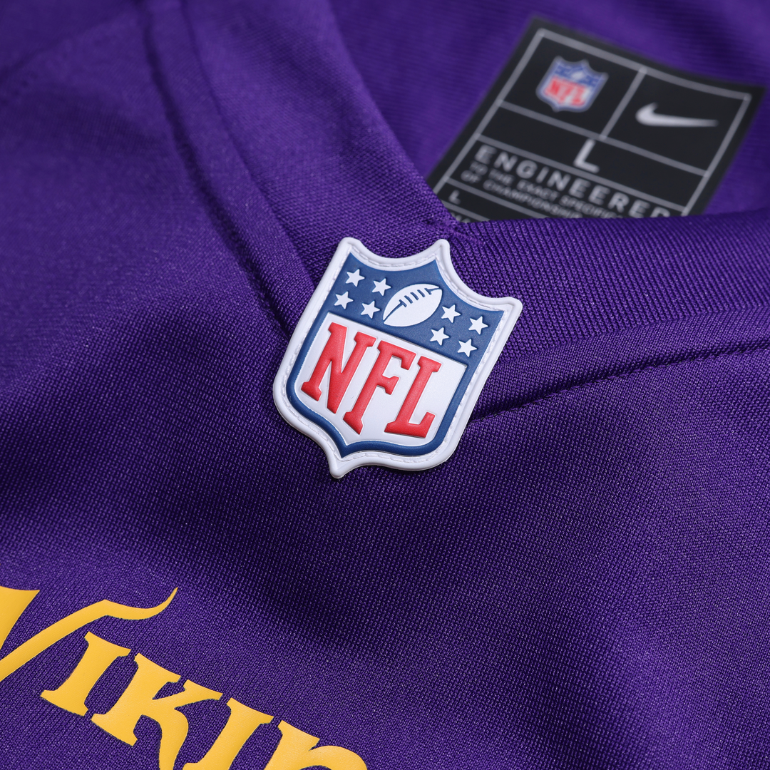 Minnesota Vikings Joe Huber Nike Purple Team Game Jersey