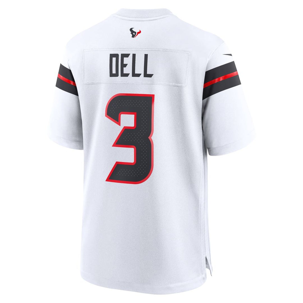 Houston Texans Tank Dell Nike Red Alternate Game Jersey