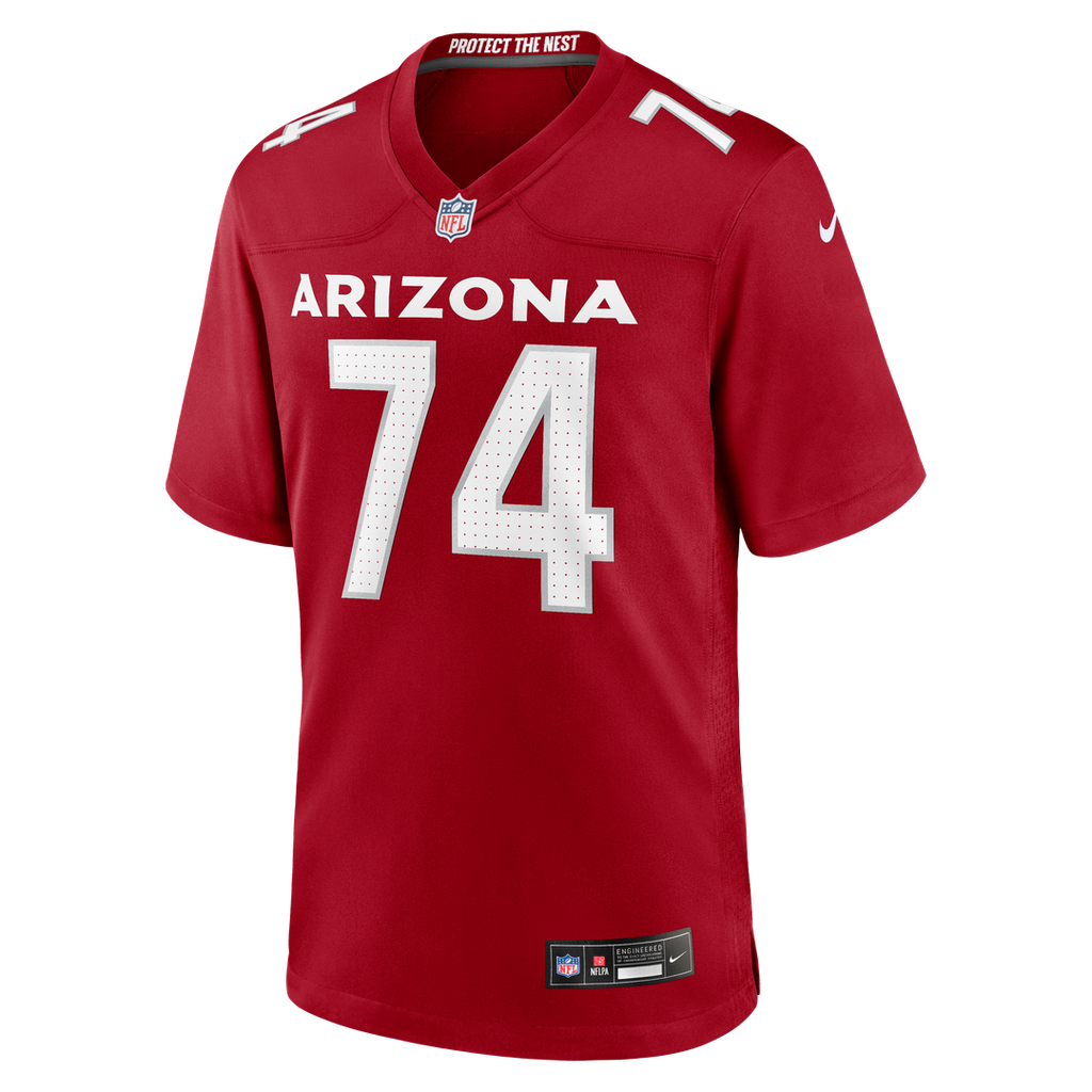 Arizona Cardinals Isaiah Adams Nike Cardinal Team Game Jersey