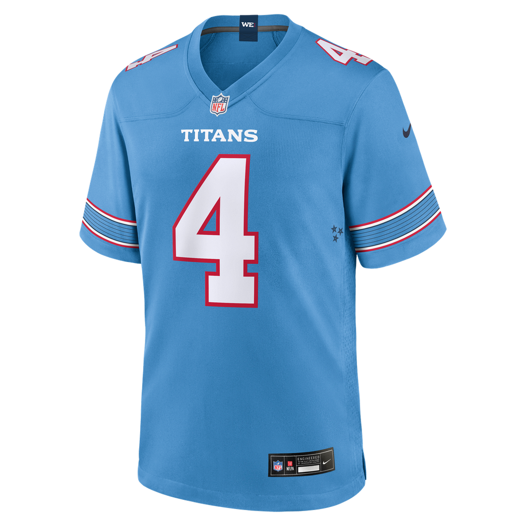 Tennessee Titans Wan'Dale Robinson Nike White Game Jersey