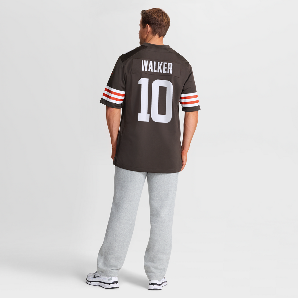 Cleveland Browns Phillip Walker Nike Brown Team Game Jersey