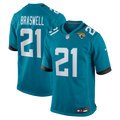 Jacksonville Jaguars Christian Braswell Nike Teal Team Game Jersey