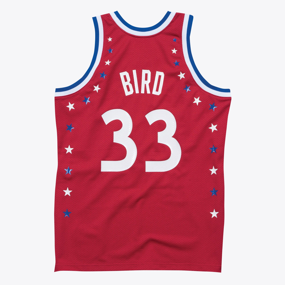 NBA All-Star East Larry Bird Authentic All-Star Jersey By Mitchell & Ness - Scarlett