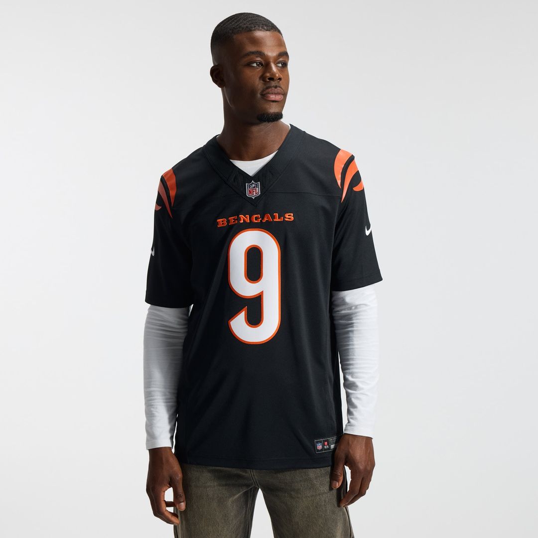 Cincinnati Bengals Joe Burrow Nike Orange Alternate Vapor F.U.S.E. Stitched Limited Jersey