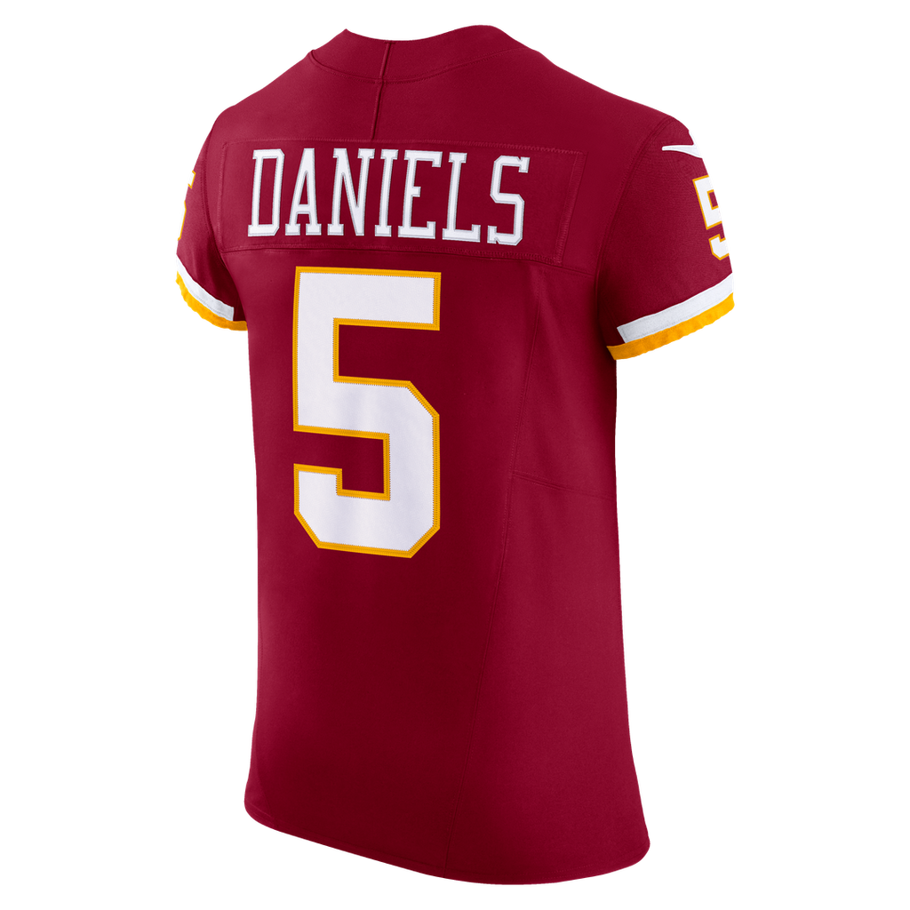 Washington Commanders Jayden Daniels Nike Burgundy Team Vapor F.U.S.E. Elite Jersey